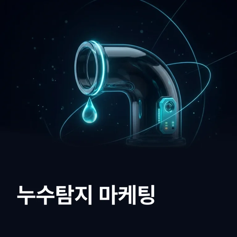 누수탐지 마케팅 업체 — 에이치디웹