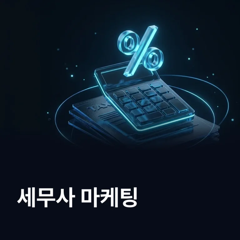 세무사 마케팅 업체 — 에이치디웹